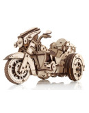 Деревянный 3D-конструктор Eco Wood Art Мотоцикл Трайк