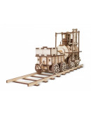 Деревянный 3D-конструктор Eco Wood Art Локомотив