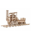 Деревянный 3D-конструктор Eco Wood Art Локомотив