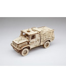 Деревянный 3D-конструктор Eco Wood Art МАЗ-6440RR