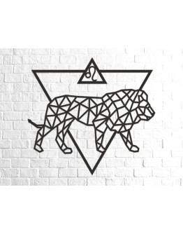 Деревянный интерьерный пазл Eco Wood Art Design Знаки Зодиака Лев