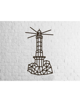 Деревянный интерьерный пазл Eco Wood Art Design Маяк