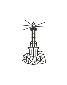 Деревянный интерьерный пазл Eco Wood Art Design Маяк