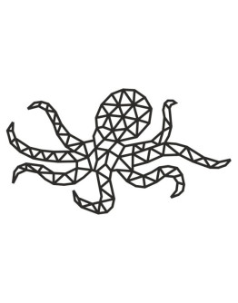 Деревянный интерьерный пазл Eco Wood Art Design Большой Осьминог