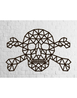 Деревянный интерьерный пазл Eco Wood Art Design Веселый Роджер