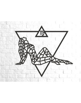 Деревянный интерьерный пазл Eco Wood Art Design Знаки Зодиака Дева