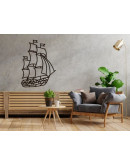 Деревянный интерьерный пазл Eco Wood Art Design Корабль (Парусник)