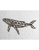 Деревянный интерьерный пазл Eco Wood Art Design Большой Кит Деревянный интерьерный пазл Eco Wood Art Design Большой Кит