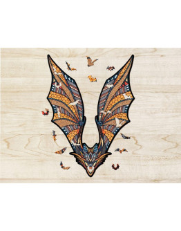 Деревянный пазл Eco Wood Art Летучая Мышь L (39 × 54 см)