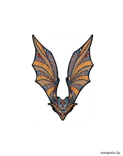Деревянный пазл Eco Wood Art Летучая Мышь L (39 × 54 см)