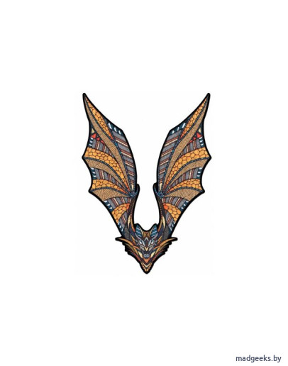 Деревянный пазл Eco Wood Art Летучая Мышь S (27 × 20 см)