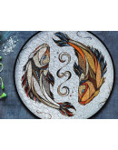 Деревянный пазл Eco Wood Art Карпы Кои (Рыбы) S (20 × 20 см)