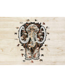 Деревянный пазл Eco Wood Art Мастодон Мамонт L (40 × 54 см)