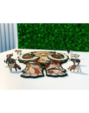 Деревянный пазл Eco Wood Art Мастодон Мамонт L (40 × 54 см)