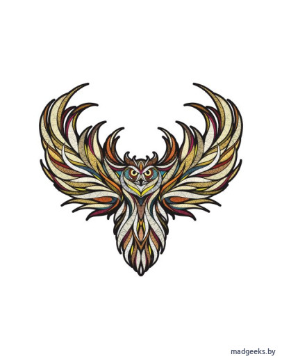 Деревянный пазл Eco Wood Art Мудрая Сова L (40 × 42 см)