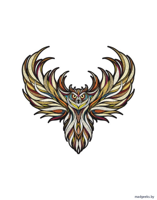 Деревянный пазл Eco Wood Art Мудрая Сова L (40 × 42 см)
