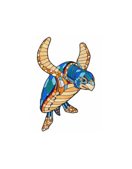 Деревянный пазл Eco Wood Art Морская Черепаха L (39 × 55 см)