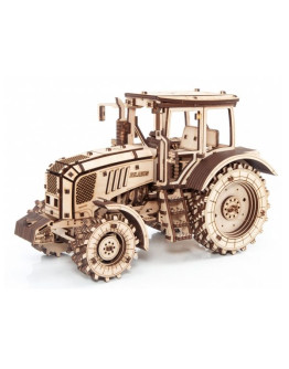 Деревянный 3D-конструктор Eco Wood Art Трактор БЕЛАРУС 2022