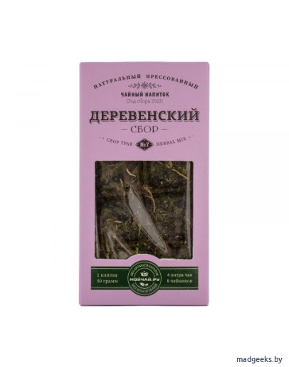 Травяной сбор прессованный «Деревенский», 50 г