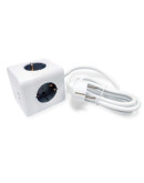 Удлинитель RocketSocket Cube Extended (4 евророзетки 16A, 3 USB, с блоком 5В/3.0А, кабель 1,5м) Удлинитель RocketSocket Cube Extended (4 евророзетки 16A, 3 USB, с блоком 5В/3.0А, кабель 1,5м)