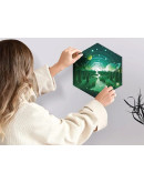 Деревянный пазл Unidragon Hexagon Вечнозеленый (23,8 x 27 см, 100 дет.)
