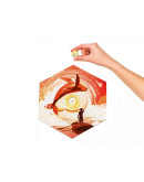 Деревянный пазл Unidragon Hexagon Солнечный Кит (23,8 x 27 см, 100 дет.)