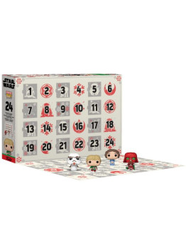Рождественский календарь Funko Advent Calendar Star Wars Holiday (Pkt POP) 24 фигурки 62090