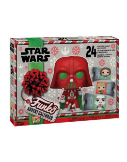 Рождественский календарь Funko Advent Calendar Star Wars Holiday (Pkt POP) 24 фигурки 62090