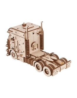 Деревянный 3D-конструктор Eco Wood Art Грузовой тягач Король дорог