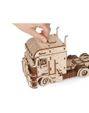Деревянный 3D-конструктор Eco Wood Art Грузовой тягач Король дорог