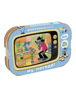 Деревянный пазл Eco Wood Art Ну, погоди (40 × 29 см)