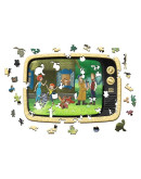 Деревянный пазл Eco Wood Art Простоквашино (40 × 29 см)