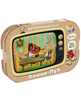 Деревянный пазл Eco Wood Art Винни-Пух (40 × 29 см)
