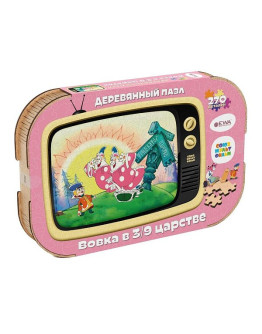 Деревянный пазл Eco Wood Art Вовка в тридевятом царстве (40 × 29 см)