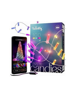 Smart-гирлянда Twinkly Candies Candles 100 шт. RGB + BT + Wi-Fi