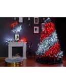 Рождественский венок со smart-гирляндой Twinkly Pre-lit Wreath 50 LED RGB+W + BT + Wi-Fi