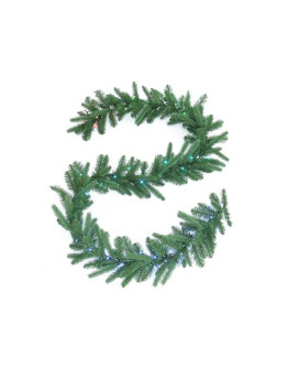 Рождественский орнамент со smart-гирляндой Twinkly Pre-lit Garland 50 LED RGB+W + BT + Wi-Fi 2,7 м