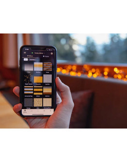 Smart-гирлянда Twinkly Cluster (Gold & Silver edition) - 400 шт. (6 м) AWW + BT + Wi-Fi