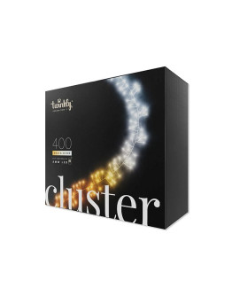 Smart-гирлянда Twinkly Cluster (Gold & Silver edition) - 400 шт. (6 м) AWW + BT + Wi-Fi