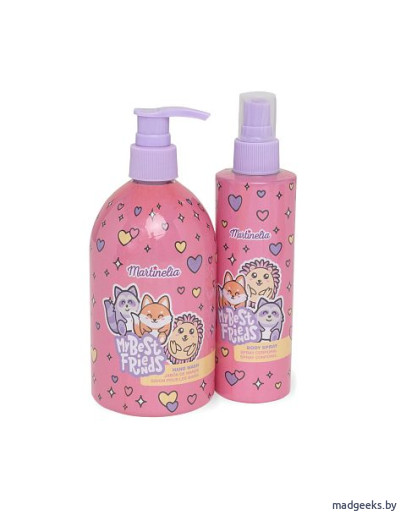 Набор из мыла для рук и спрея для тела Martinelia My Best Friends 99818
