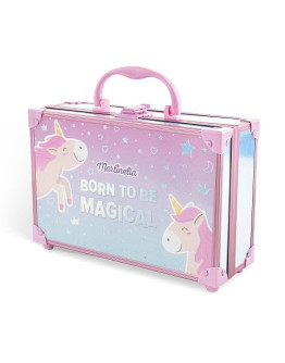 Набор косметики в розовом дорожном кейсе Martinelia Little Unicorn 31109