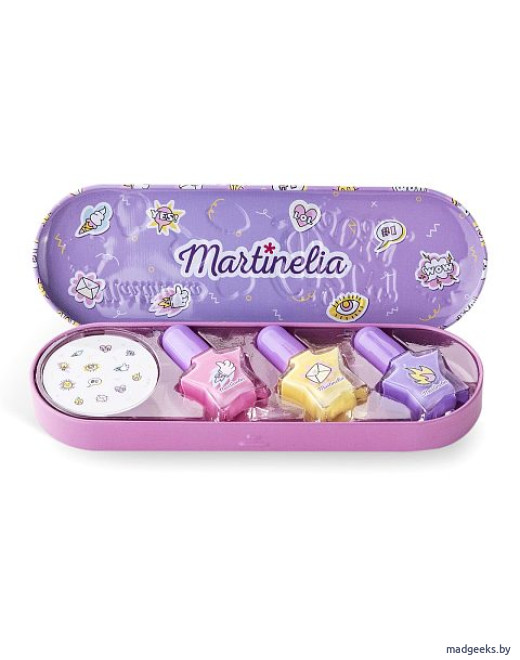 Набор для ногтей в жестяной коробке Martinelia Girl Boss 12231