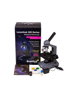 Микроскоп Levenhuk 320 PLUS, монокулярный