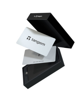 Криптовалютный NFC кошелек Tangem 2.0 White набор из 2 карт для криптовалюты