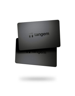 Криптовалютный NFC кошелек Tangem 2.0 Black набор из 2 карт для криптовалюты