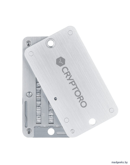 Устройство для записи seed фразы CRYPTORO OBEREG