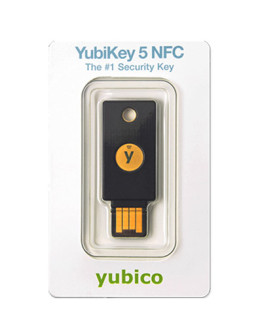 Аппаратный ключ аутентификации YubiKey 5 NFC