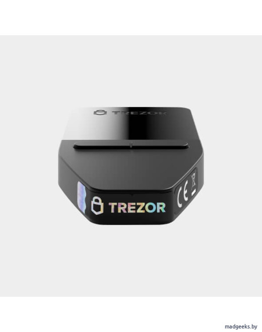 Аппаратный холодный криптокошелек Trezor Safe 3 Cosmic Black - холодный кошелек для криптовалют