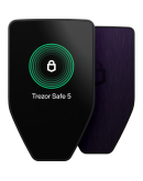Аппаратный холодный криптокошелек Trezor Safe 5 Black Graphit для хранения криптовалют