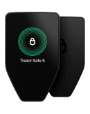 Аппаратный холодный криптокошелек Trezor Safe 5 Black Graphit для хранения криптовалют